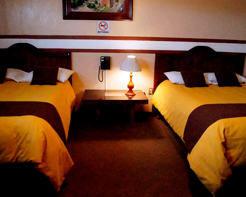 habitacion para 4 personas posada arny tepotzotlan